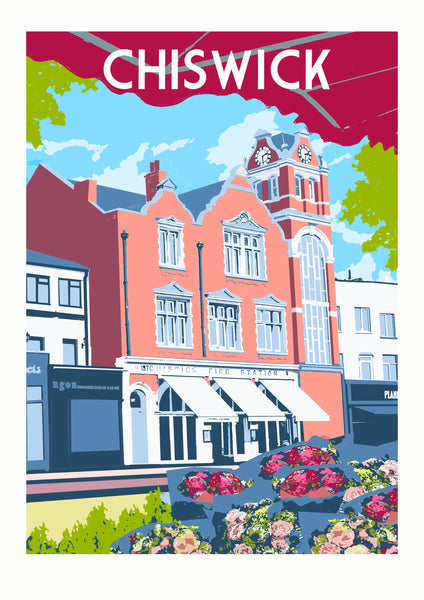 Chiswick Art Print