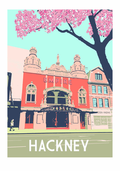 Hackney Empire Art Print Blossom