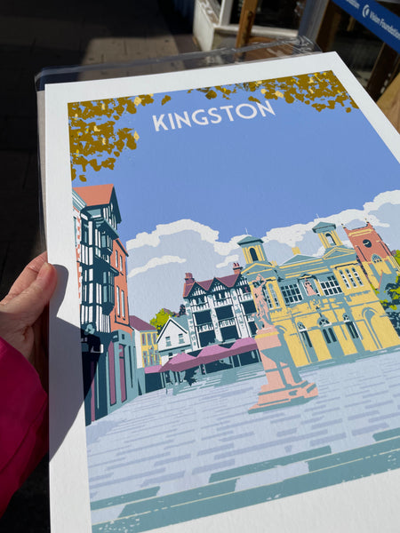 Kingston Market Art Print