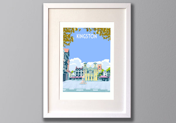 Kingston Market Art Print