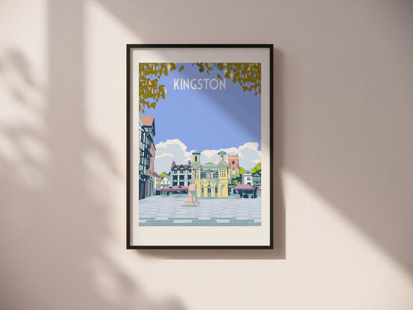 Kingston Market Art Print