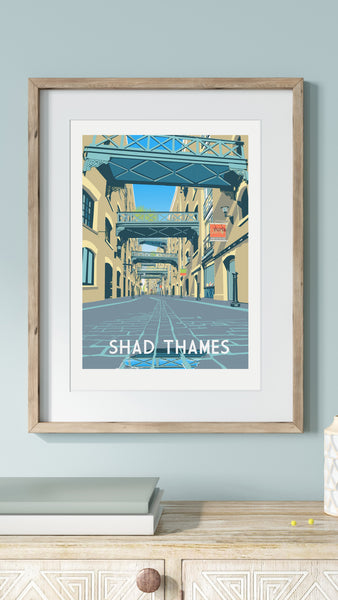 Shad Thames Art Print