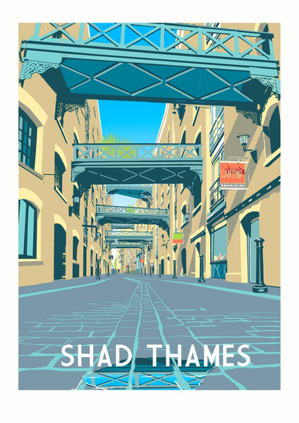 Shad Thames Art Print