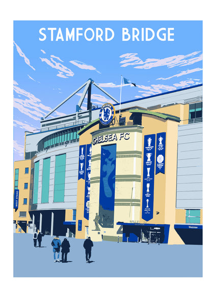 Chelsea Stamford Bridge Art Print