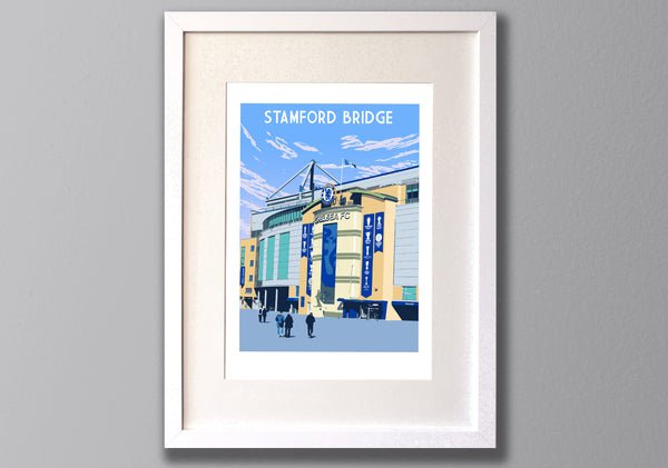 Chelsea Stamford Bridge Art Print