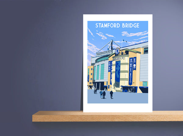 Chelsea Stamford Bridge Art Print