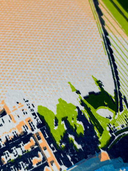 Hammersmith Art Print, Limited Edition Art, A3 London Illustration