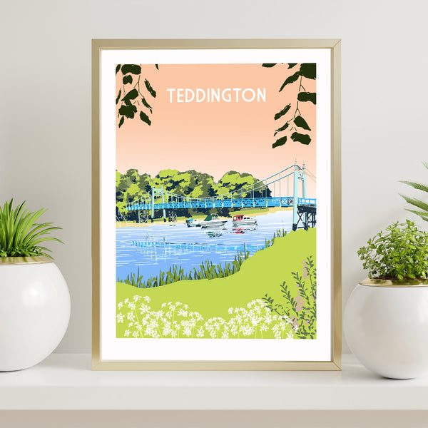 Teddington Art Print