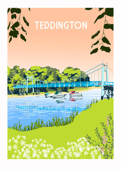 Teddington Art Print