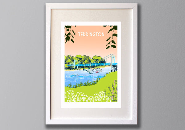 Teddington Art Print