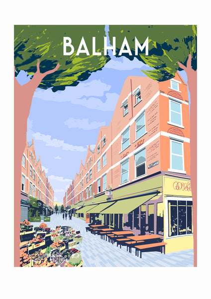 Balham Art Print