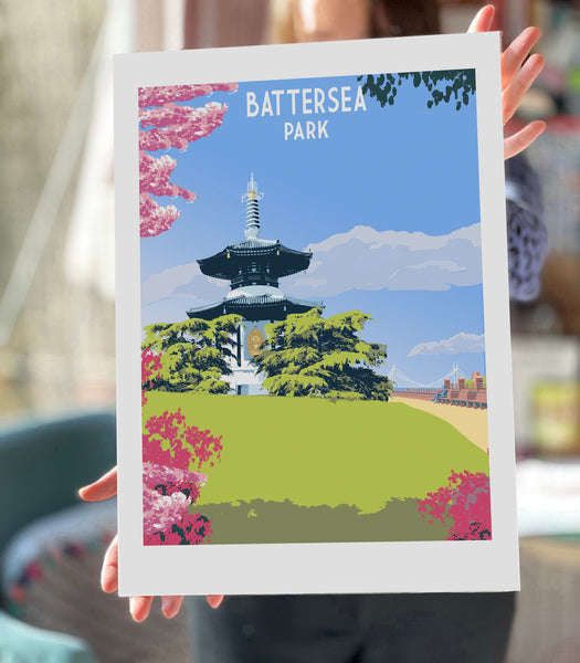 Battersea Park Art Print