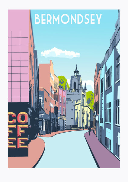 Bermondsey Street Art Print - Limited Edition