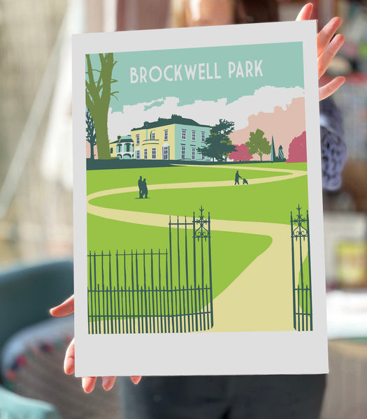 Brockwell Park Art Print