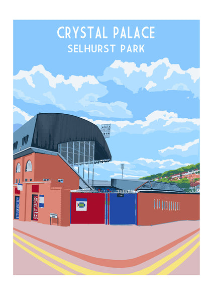 Crystal Palace Selhurst Art Print