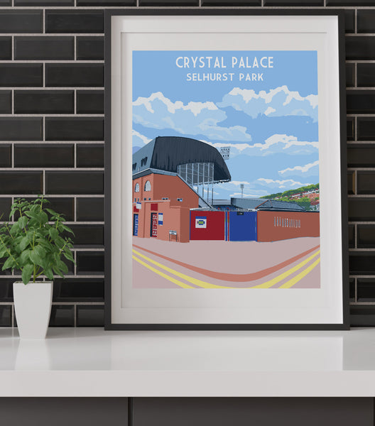 Crystal Palace Selhurst Art Print