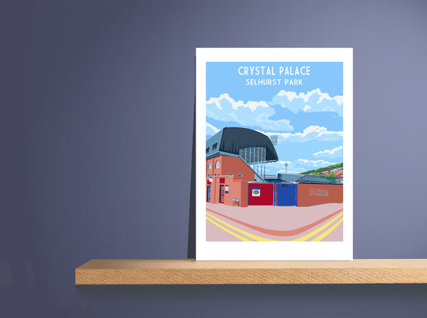 Crystal Palace Selhurst Art Print
