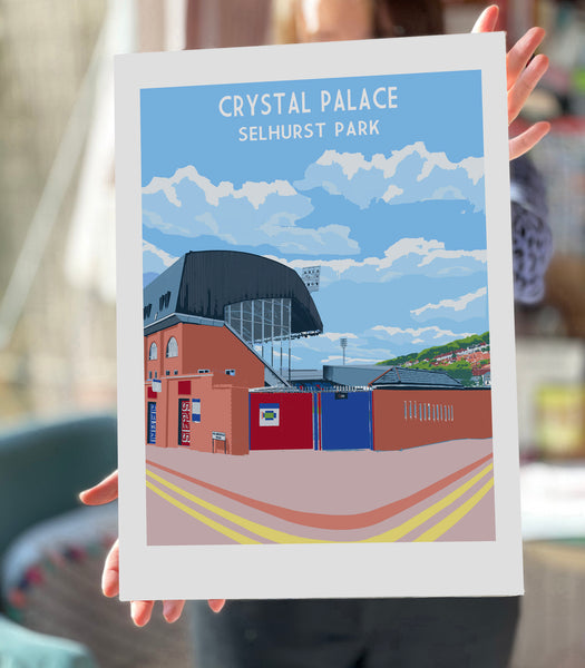 Crystal Palace Selhurst Art Print