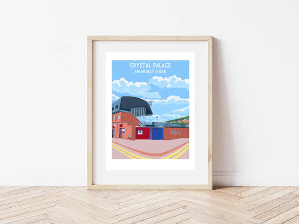 Crystal Palace Selhurst Art Print
