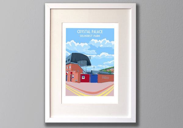 Crystal Palace Selhurst Art Print