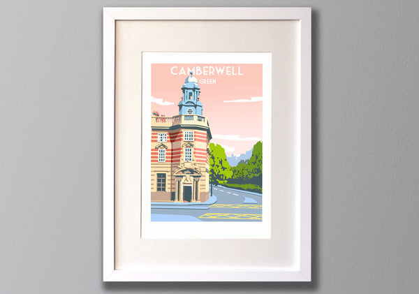 Camberwell Art Print framed