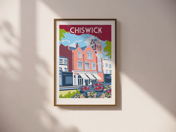 Chiswick Art Print dark frame