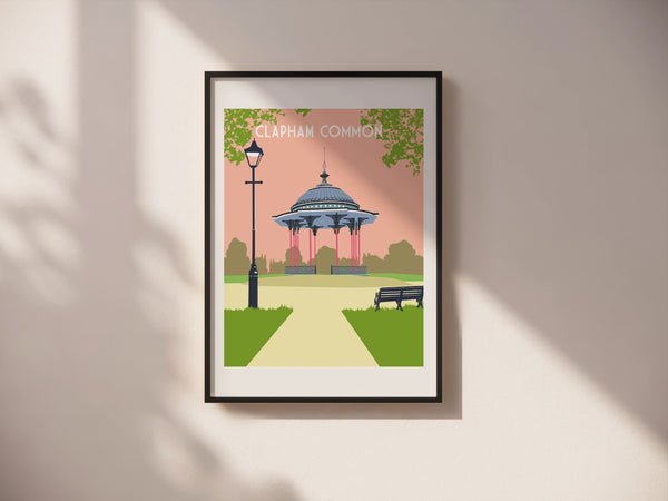 Clapham Art Print