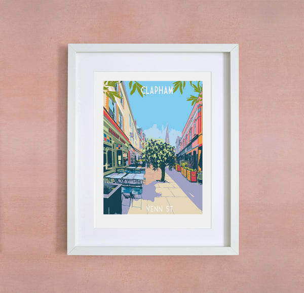 Clapham Venn St Art Print