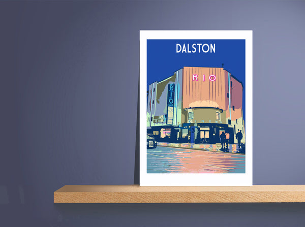 Dalston Art Print
