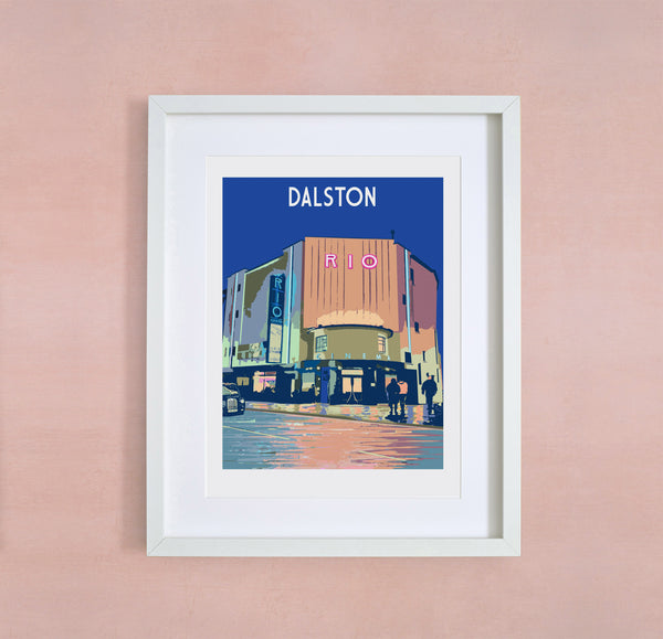 Dalston Art Print