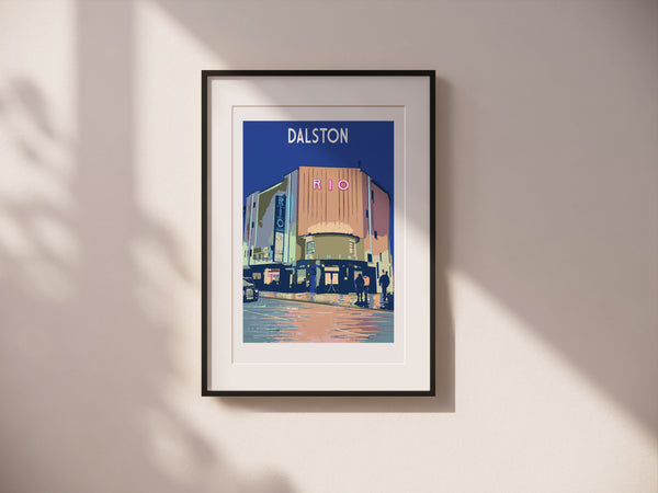 Dalston Art Print