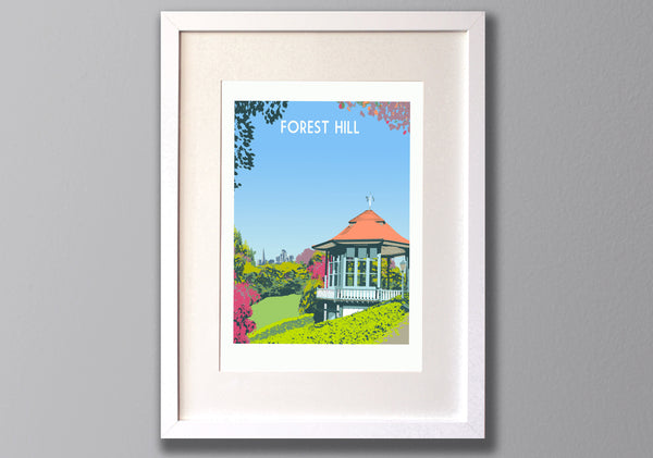 Forest Hill View Art Print