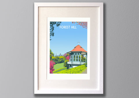 Forest Hill View Art Print