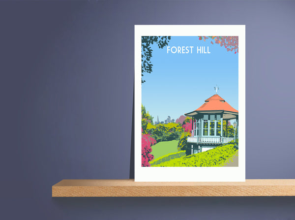 Forest Hill View Art Print