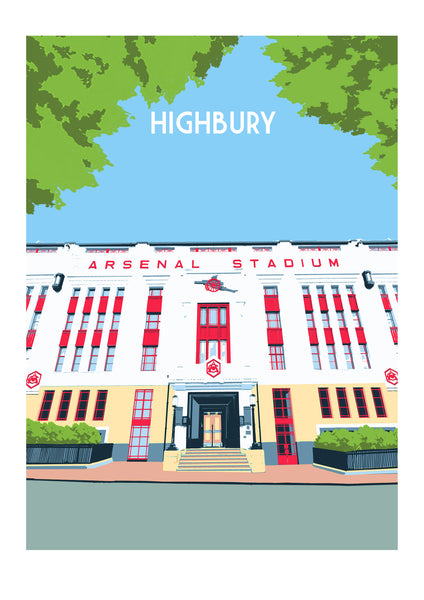 Highbury Art Print