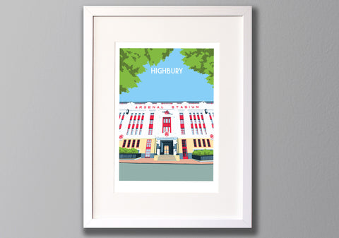 Highbury Art Print