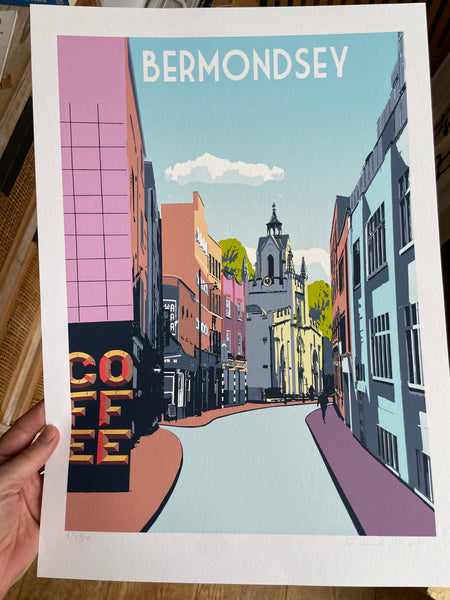 Bermondsey Street Art Print - Limited Edition