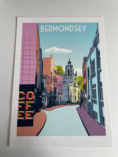 Bermondsey Street Art Print - Limited Edition