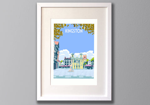 Kingston Market Art Print