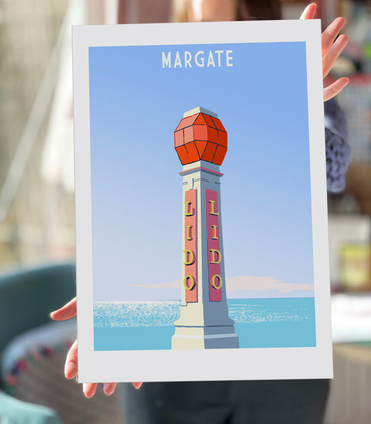 Margate Art Print