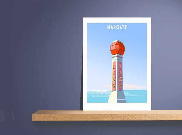 Margate Art Print