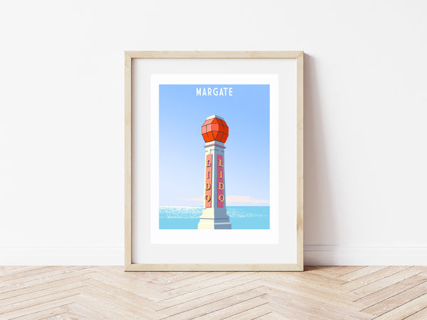Margate Art Print