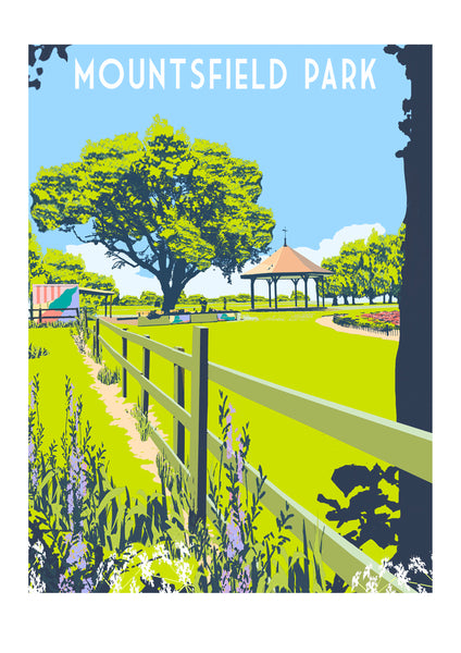 Mountsfield Park Art Print
