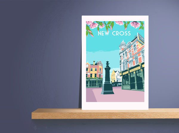 New Cross Art Print