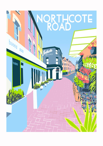 Northcote Road Art Print