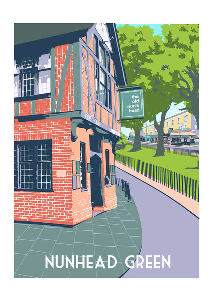 Nunhead Green Art Print 