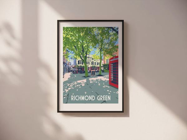 Richmond Green Art Print