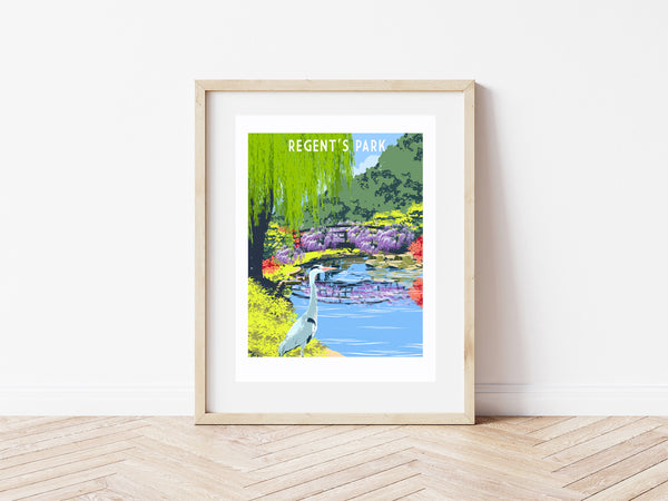 Regent's Park Art Print