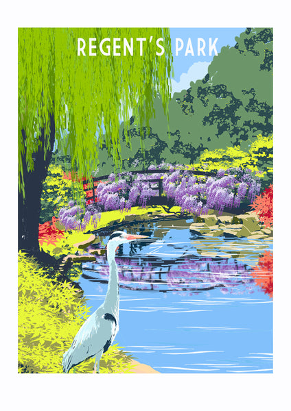 Regent's Park Art Print