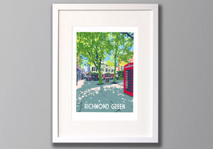 Richmond Green Art Print